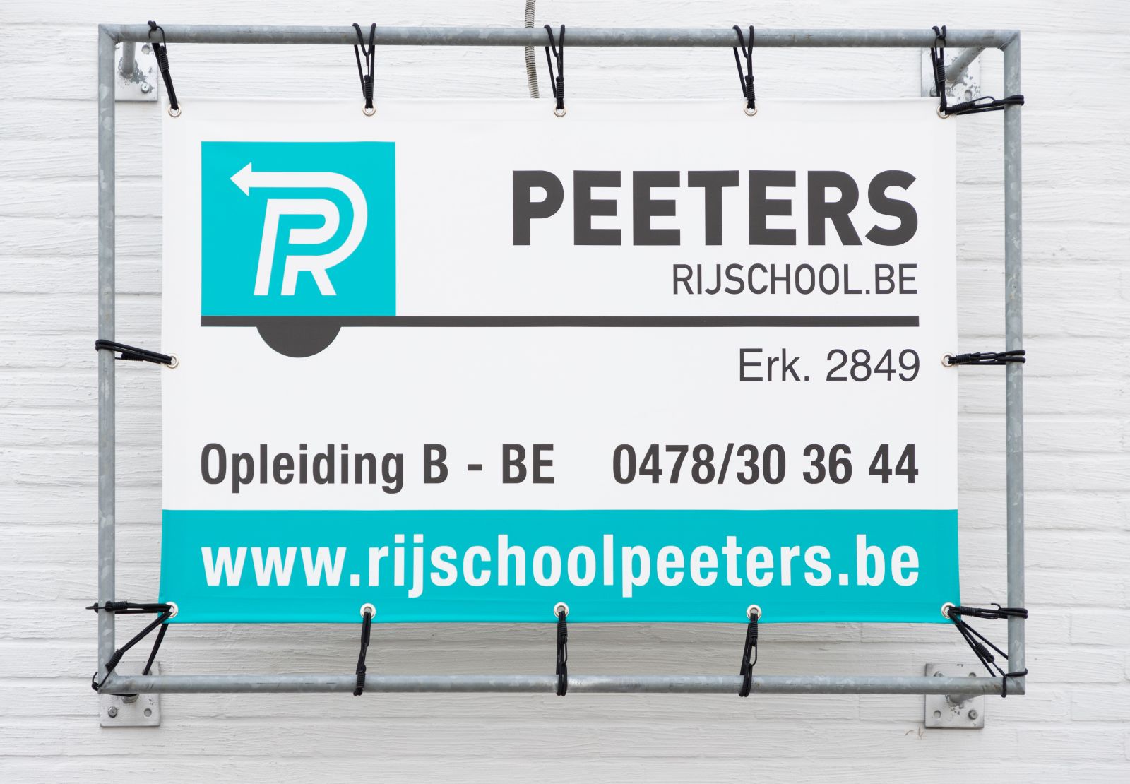 Peeters Rijopleiding banner